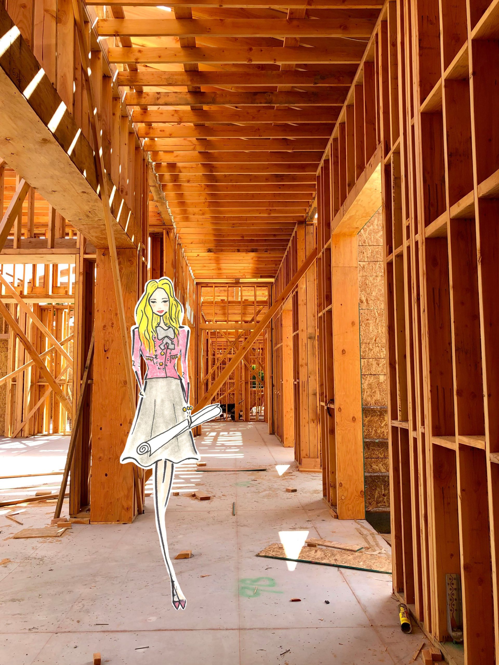 susan in construction hallway 3