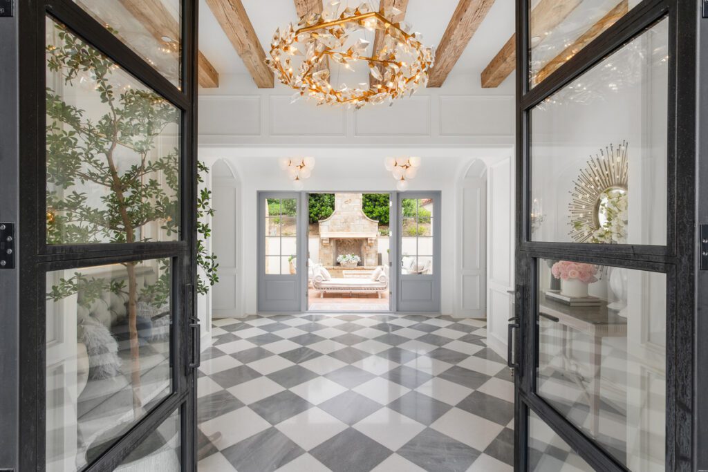 A modern living room featuring stylish furniture and a functional layout. The space is both inviting and practical, offering comfort and elegance for any occasion.